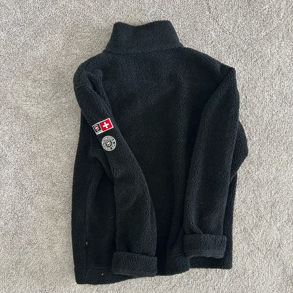 Victorinox Black 1/4 Zip Pullover Heavyweight
Sweatshirt-Men's L - Picture 3 of 3
